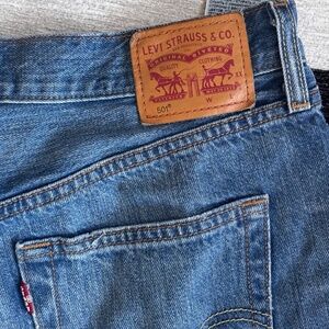 Size 30 (XXL) Vintage 501 Denim Cutoff Shorts